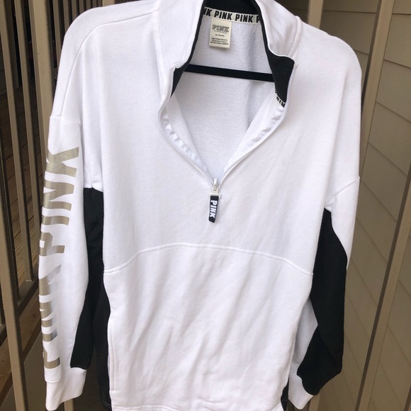 PINK Victoria's Secret Tops - 🚒Pink Tunic Sweatshirt 🚒